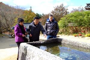 Excursion to 'seonun' temple at Gochang-gun with Prof. Bazan 이미지